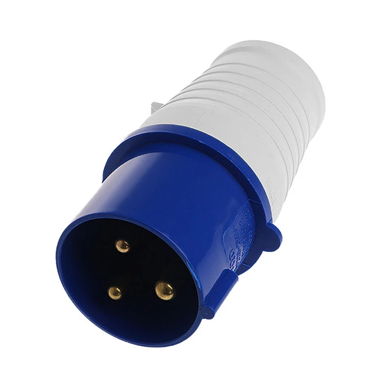 32 Amp 3 Pin Plug 220 - 250 Volt 2P+E IP44 32A Generator Duty Heavy Weatherproof | Обустройство дома