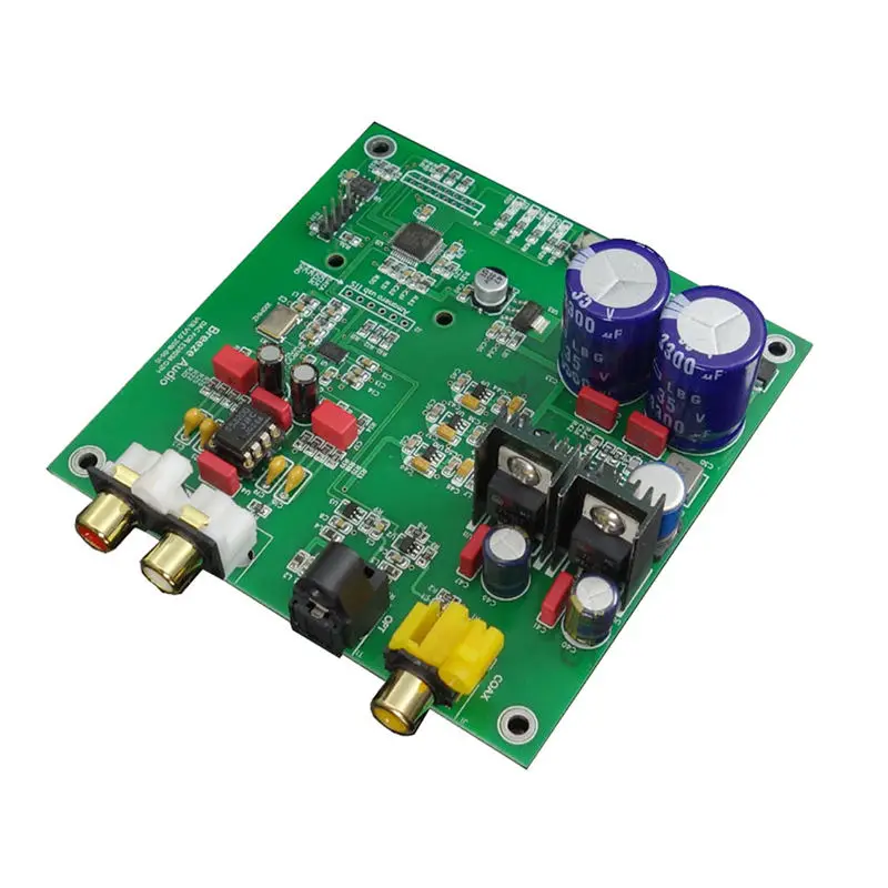 Es9038Q2M I2S Dsd волокно коаксиальный вход декодер плата Dac аудио готовая плата|Модули