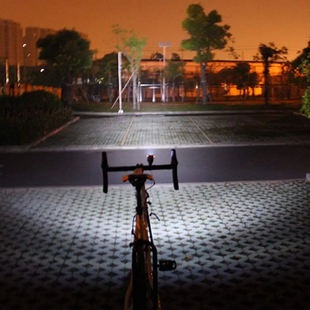 Cycling Headlights Charging Horn Dead Night Riding Equipment Bicycle Burglar Alarm Lamp Easy to Install for Kids Men Wom | Спорт и