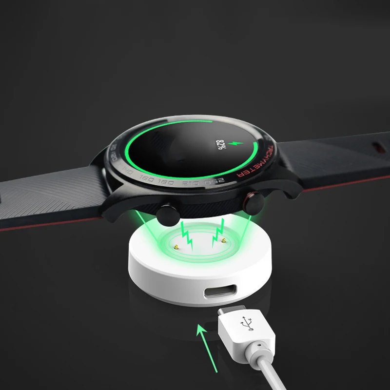 

Магнитная фиксированная зарядная Колыбель для часов Huawei Gt & для часов Honor Magic Smart Watch зарядное устройство + usb-кабель для зарядки док-станции
