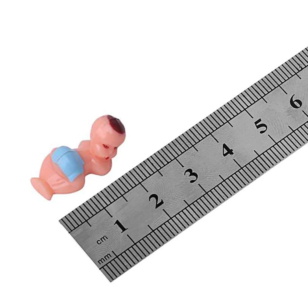 Мини платье маленькое для малышей Пластик младенцев Baby Shower или вечеринки по