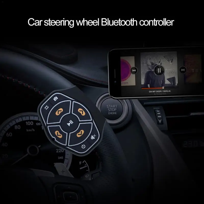 Автомобиль Bluetooth управление Лер новый автомобиль рулевое колесо телефон