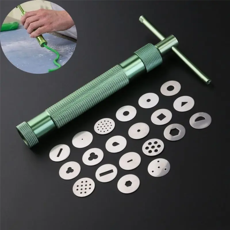 Глиняная глина с 20 дисковыми дизайнами глиняная скульптура для моделирования из