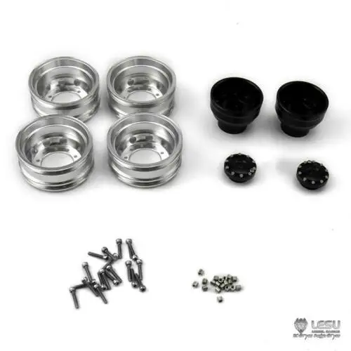 LESU W 2048 металлический задний подшипник ступицы колеса для 1/14 RC DIY модель Tamiya