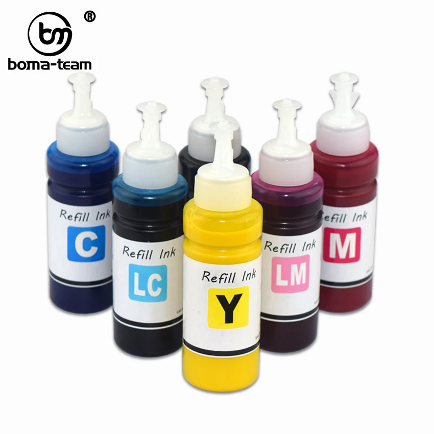 

100ML*6colors Pigment Ink For Epson R265 R285 R360 RX560 RX585 RX685 RX560 P50 PX650 PX660 PX700 PX710 PX720 PX730 PX800 Printer