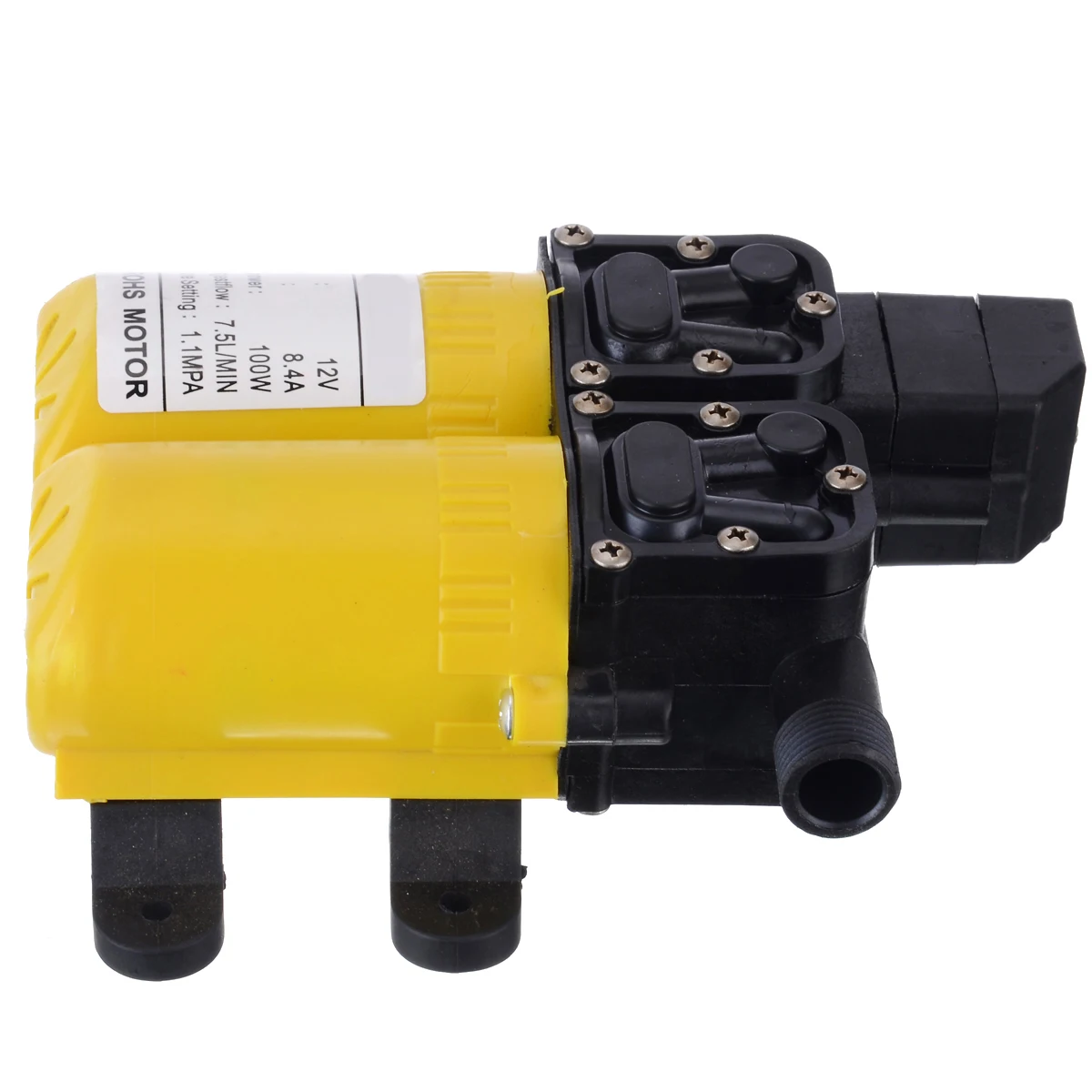 Mayitr мини Электрический водяной насос DC 12V 80W авто высокого давления мембранный