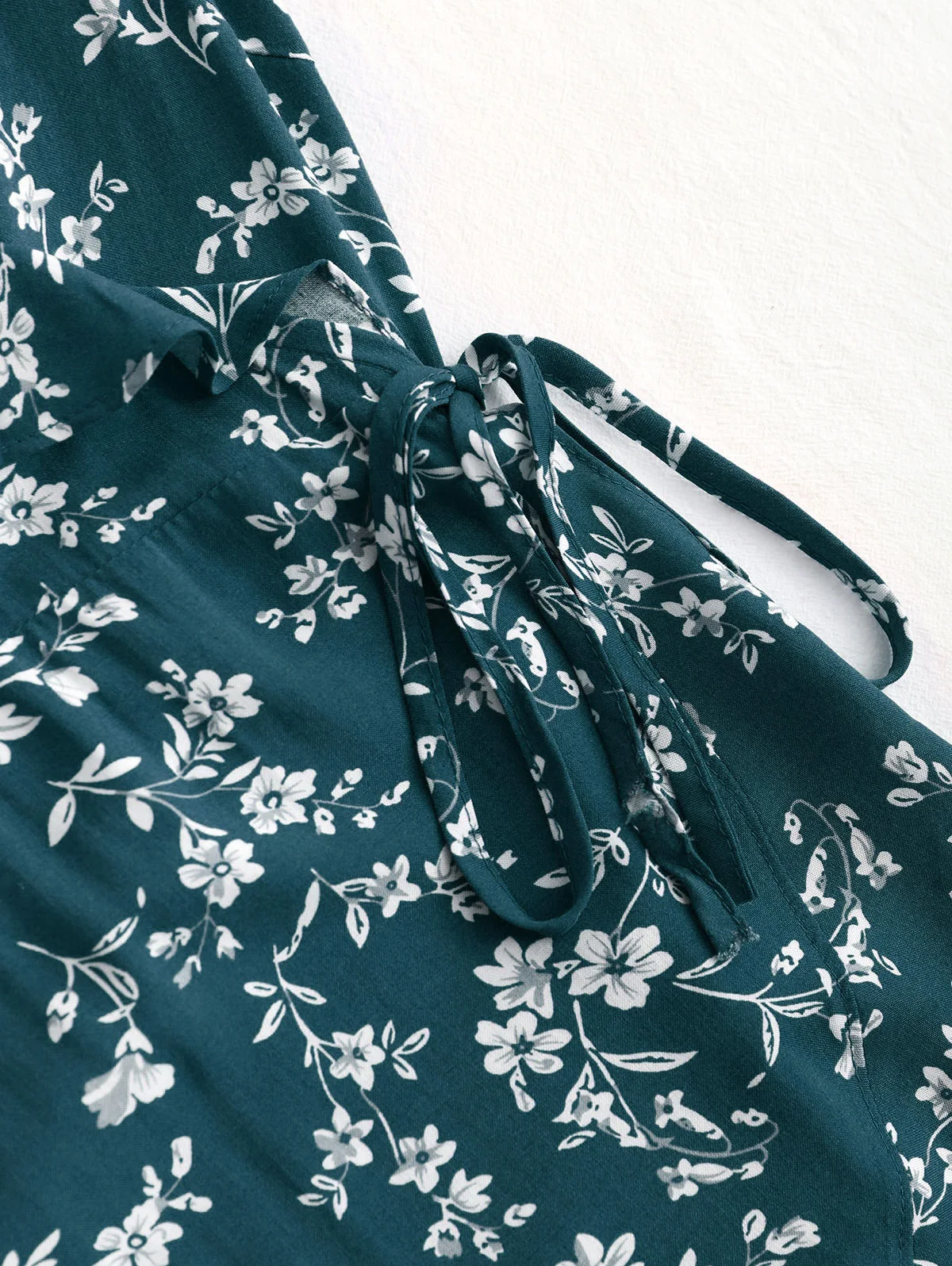 ZAFUL Летнее Платье Женщины Цветочные Рюшами Boho Мода V Шеи Повседневные Пляжные