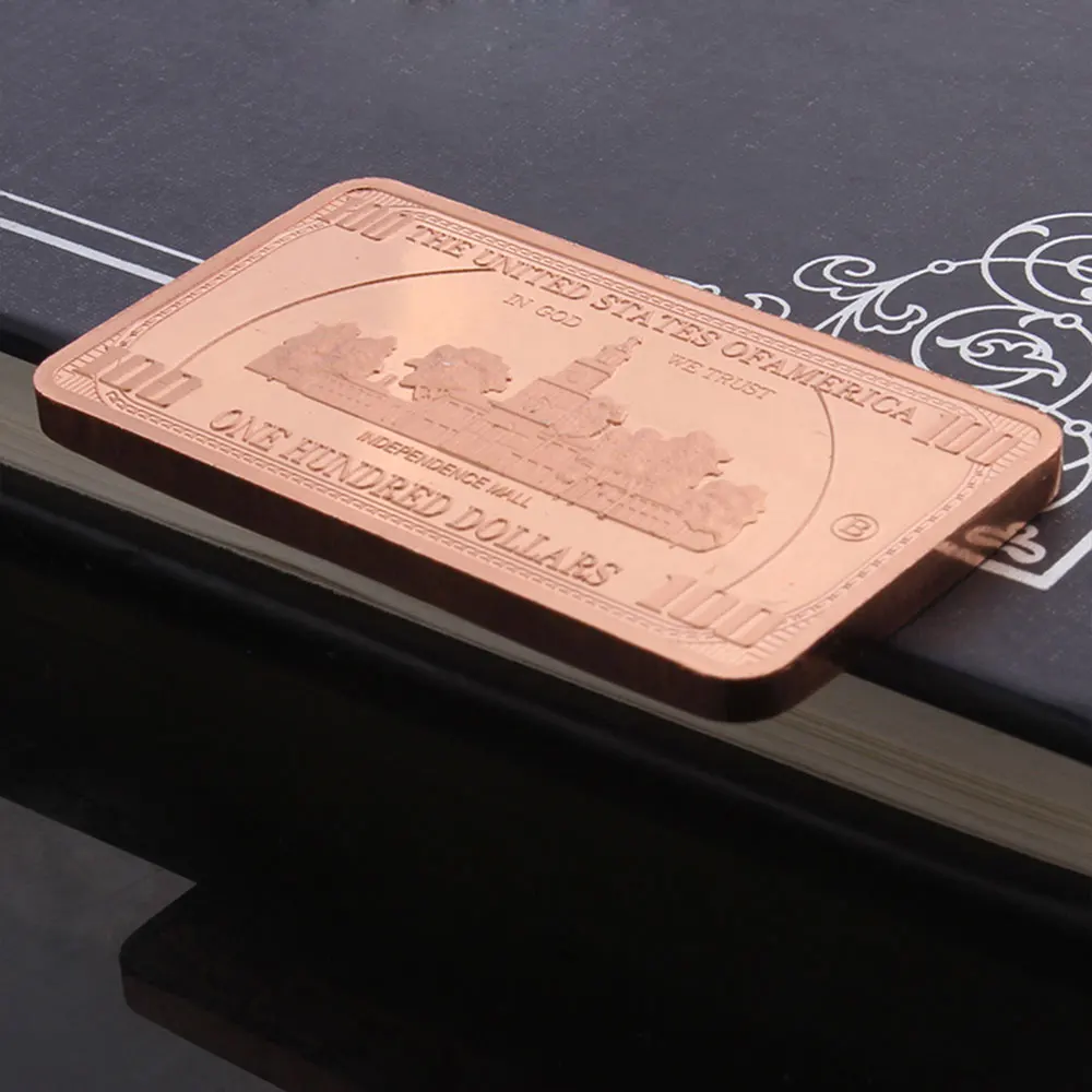 Сувенирная монета слиток золота 100 памятная фильм золото 24 K позолоченное