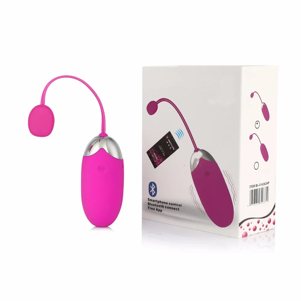 Bluetooth USB Rechargable Wireless App Remote Control Jump Egg Vibrators Silicone Vibrating Vibrator Sex Toys for Woman A3 | Красота и