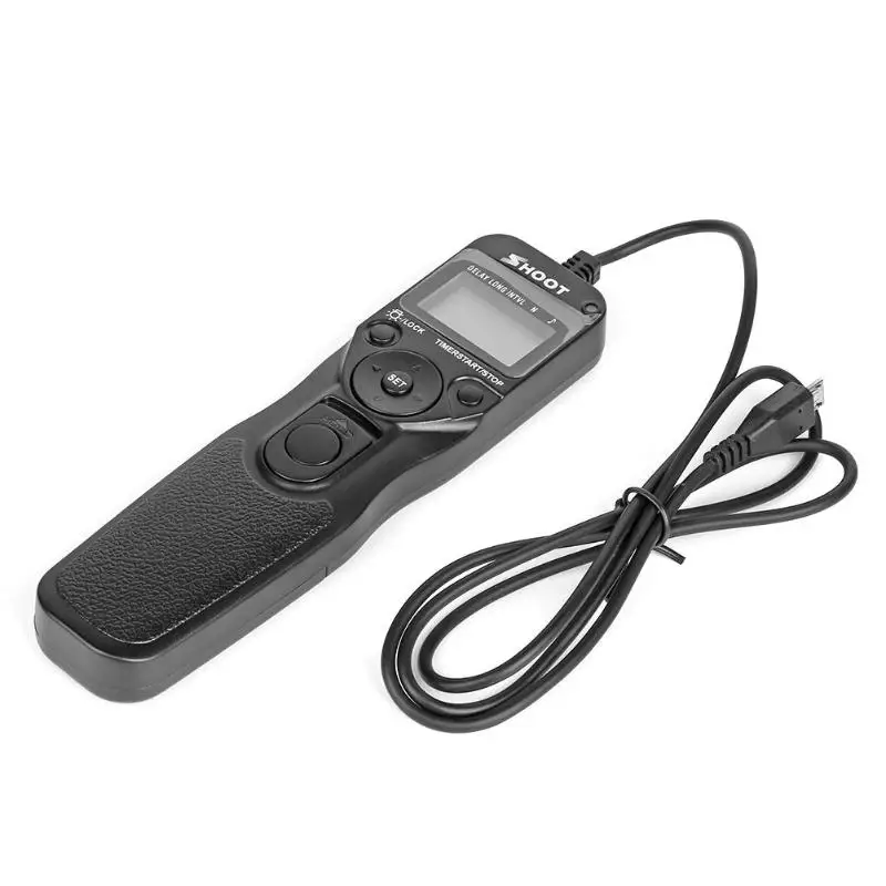 RR-90 LCD Timer Remote Control Shutter Release for Fujifilm X-T1/X-A1/X-M1 Long-distance camera timing shutter Line | Электроника