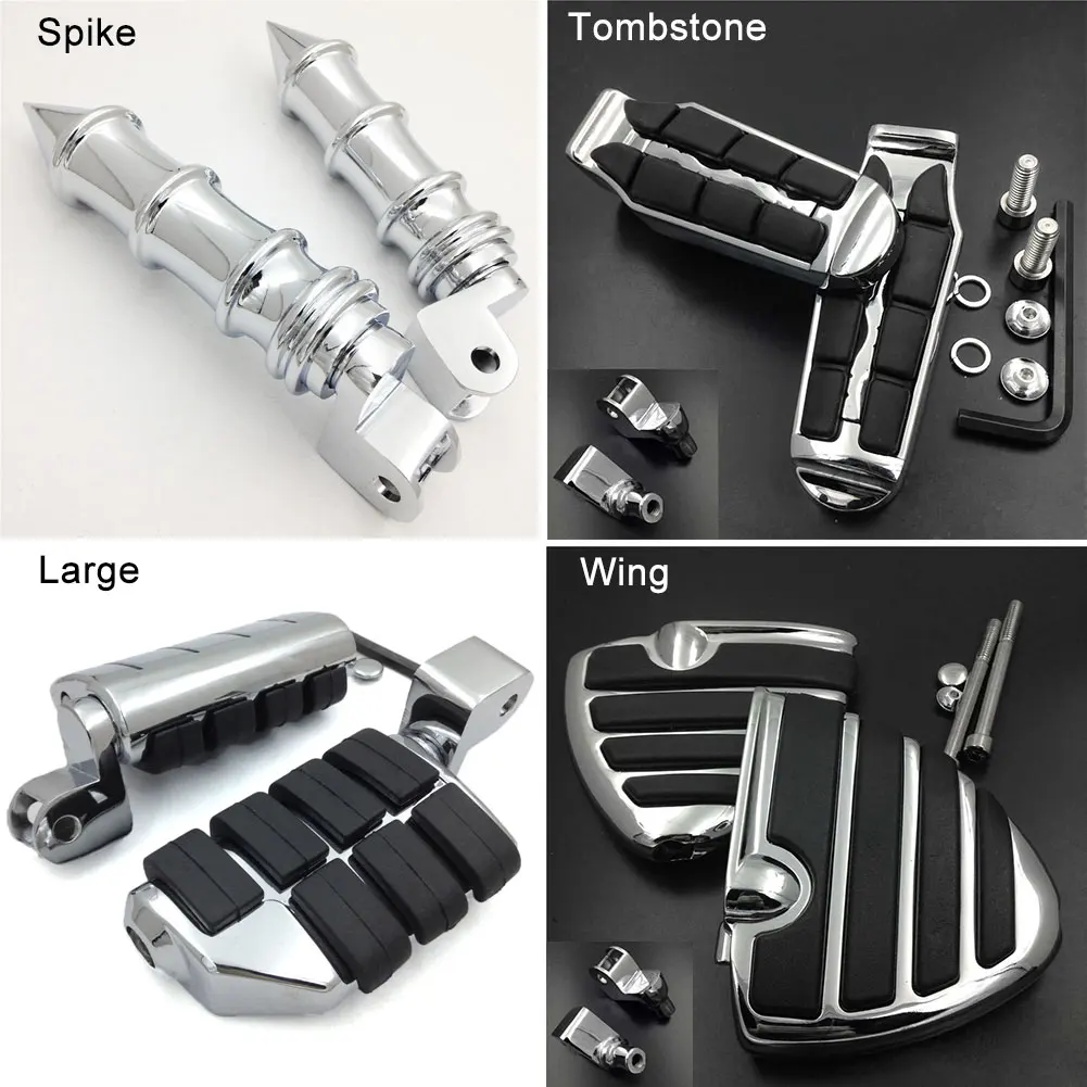 Большая передняя ножная педаль подходящая для 1997 2003 02 Honda Shadow ACE 1100 VT1100T Tourer VT1100C2