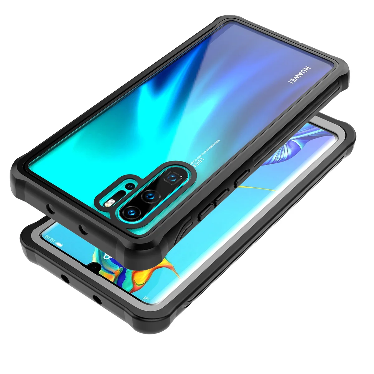 Водонепроницаемый чехол для Huawei P30 Pro защита на 360 градусов ударопрочный телефона