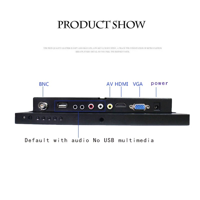 10,1-дюймовый портативный металлический HD IPS LCD HDMI интерфейс монитор промышленное оборудование дисплей компьютер расширение экран маленький ... (art.: 7a2aa8686) - 7a2aa8686