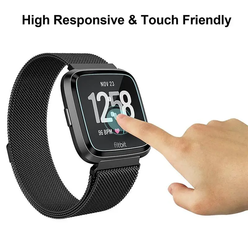 1 шт/2 шт Fitbit Versa защита для экрана закаленное стекло ультра тонкая (с посылка)