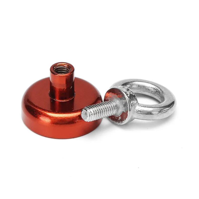 25 мм 22 кг неодимовый магнит для восстановления металлоискатель круглый болт