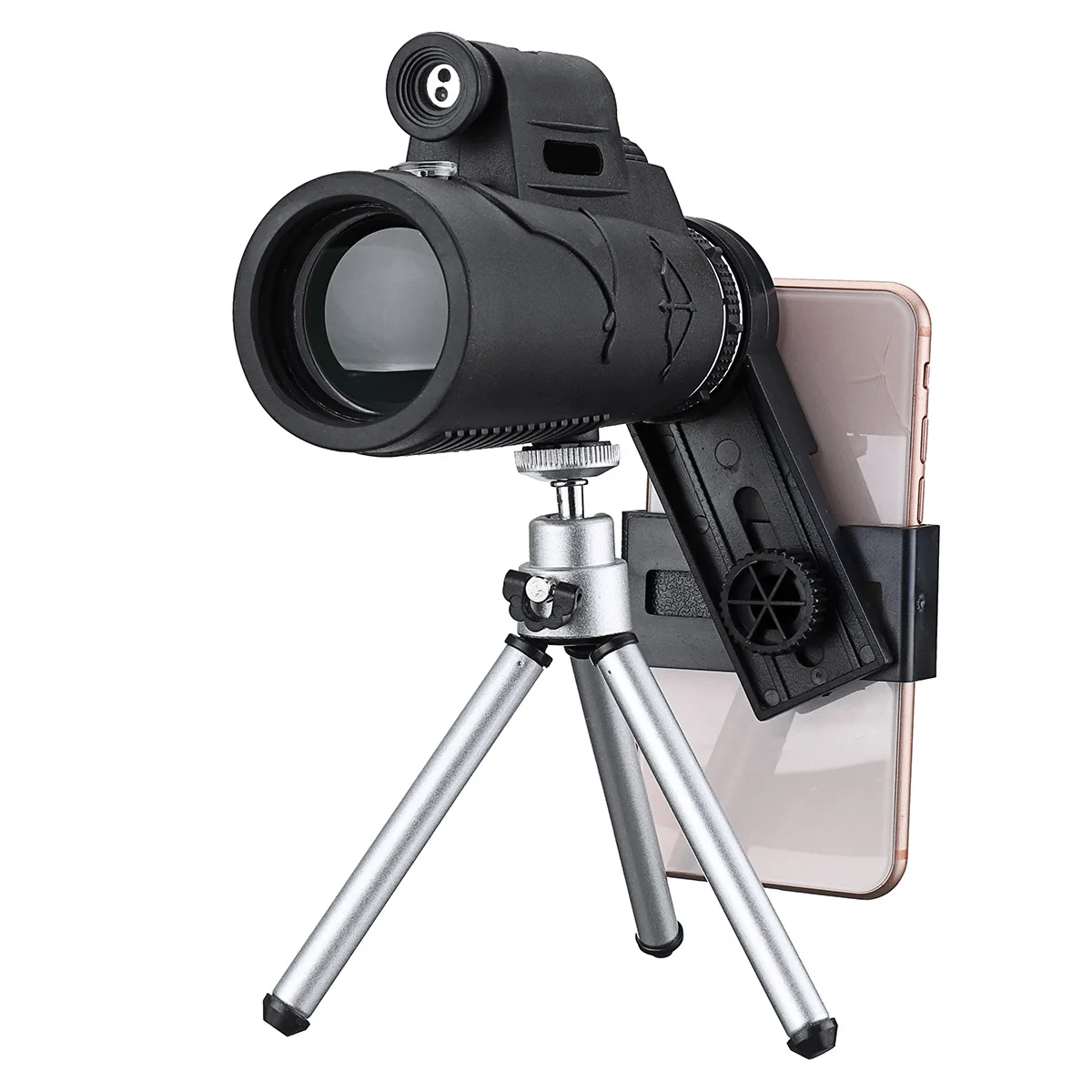 Монокуляр с лазерным прожектором и штативом HD 50x60 зум для охоты уличный|Телескоп