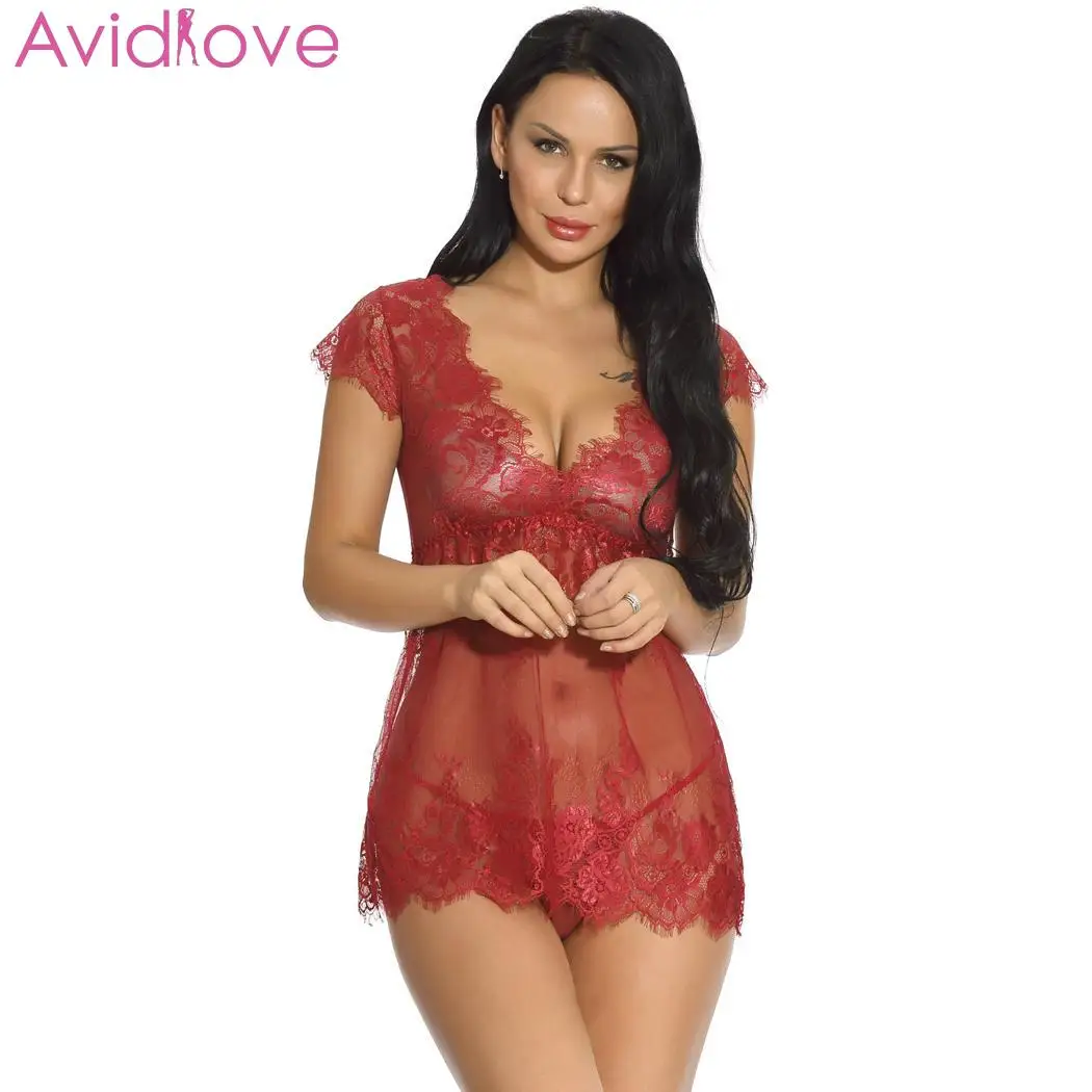 Avidlove комбинация боди нежнее белье женское сексуальное платье без рукавов с