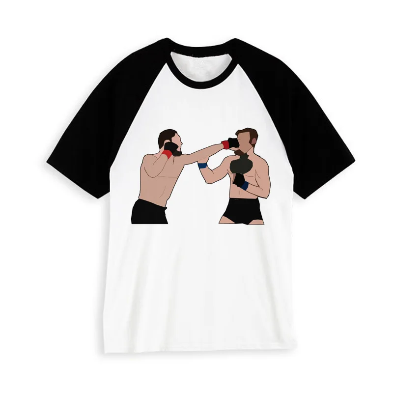 Горячая Распродажа Khabib Nurmagomedov Мужская/женская футболка с принтом на заказ