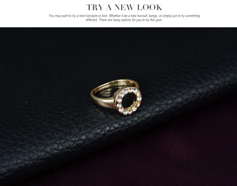 Новинка 2018 года хит продаж модные ювелирные изделия из сплава Круглый Свадебный