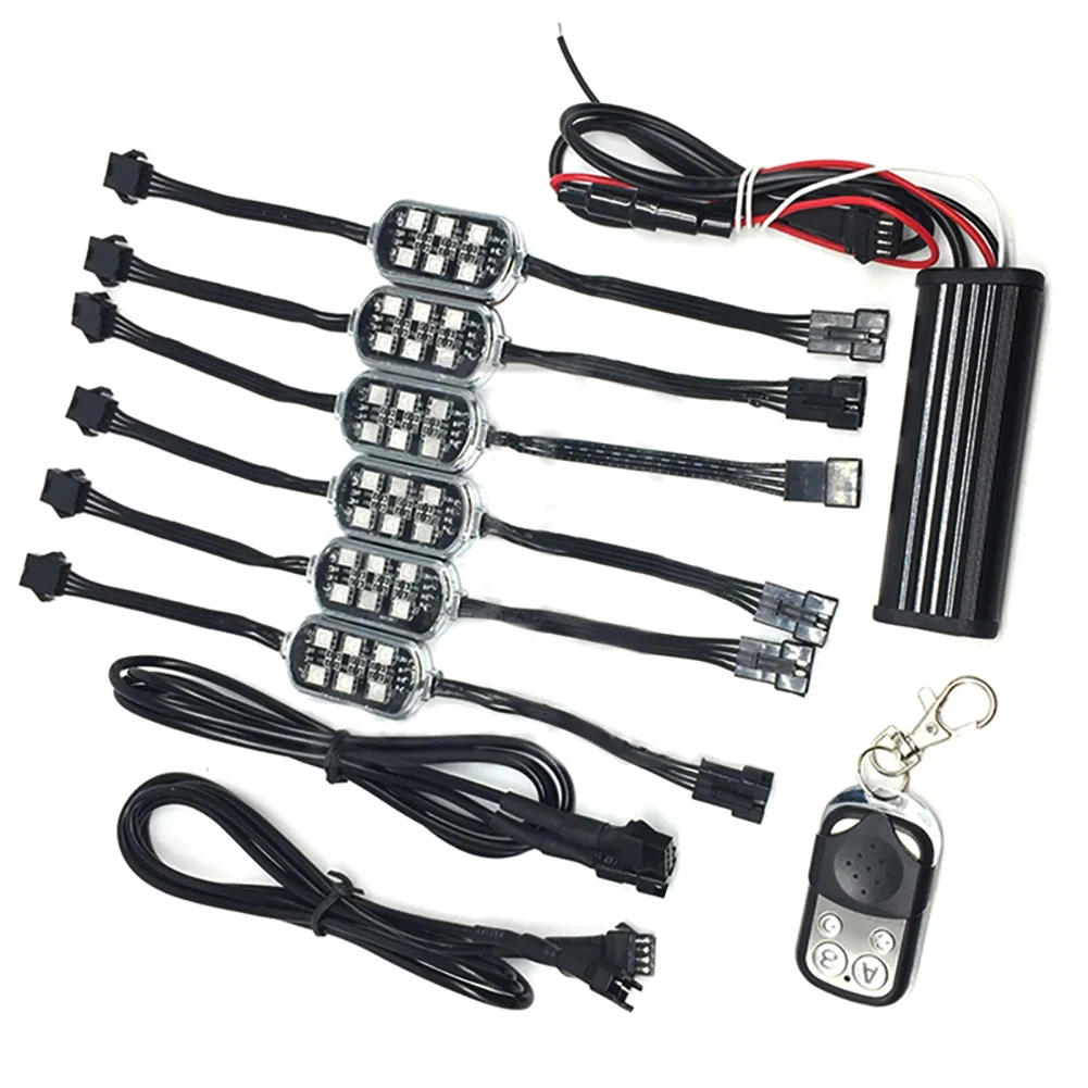 

LED Motorcycle Atmosphere Light Motorcycle Led Chassis Light Decorative Lamp with Remote Control