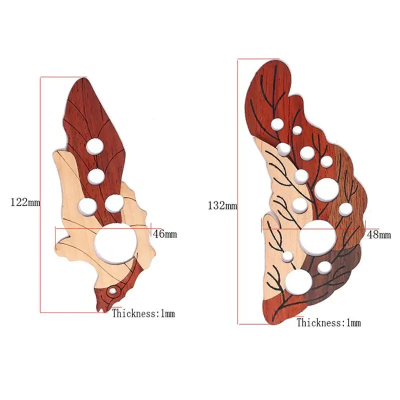 2 шт. прочная деревянная портативная практичная Полезная защитная пластина для