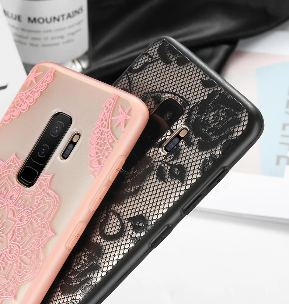 KISSCASE Floral Case For Xiaomi Redmi 4X 4A 5A 5 Plus S2 6 6A Note 3 4 Pro Mi A1 A2 5X 6X TPU+PC Back Cover |