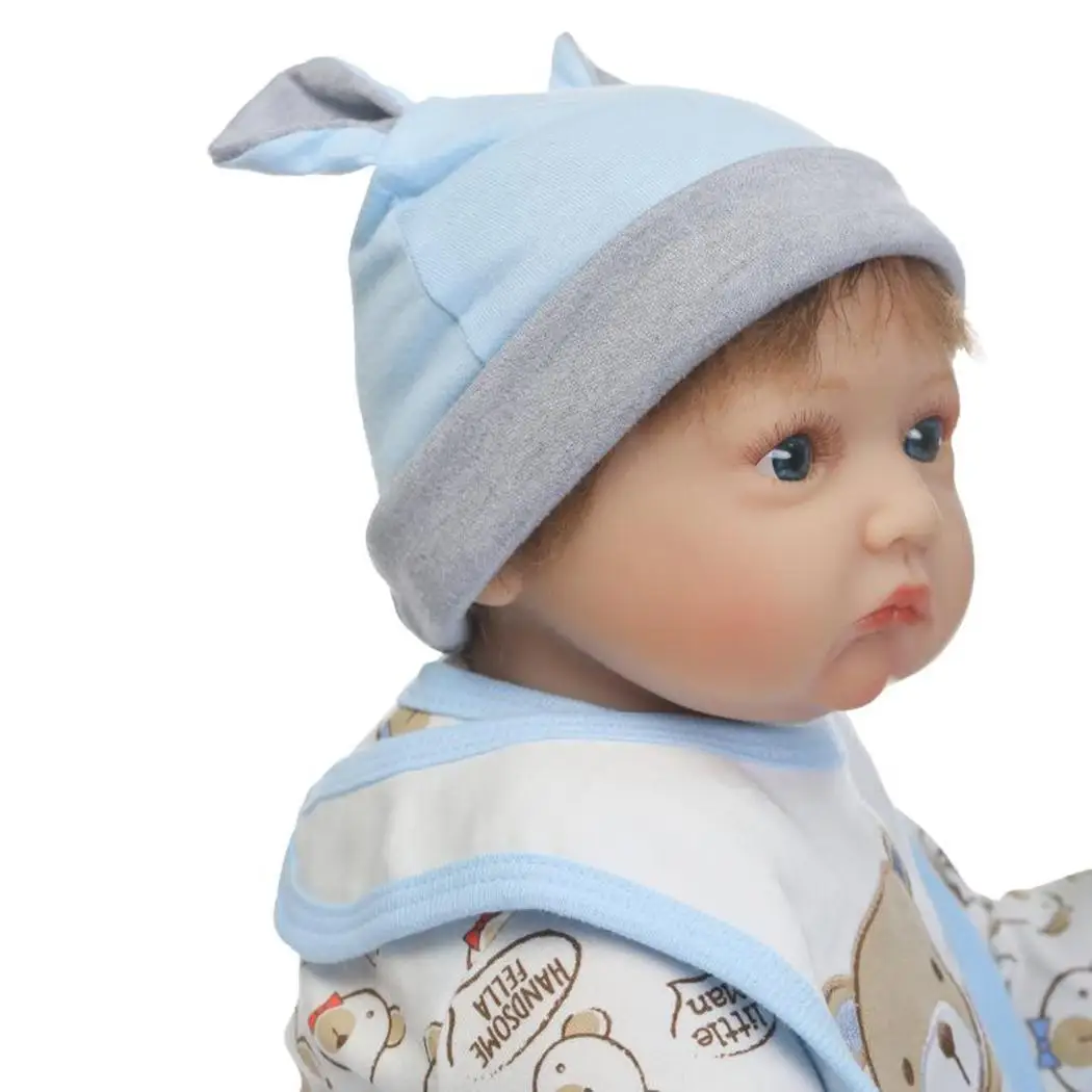 Детские мягкие силиконовые реалистичные с одеждой Reborn от 2 до 4 лет коллекционные