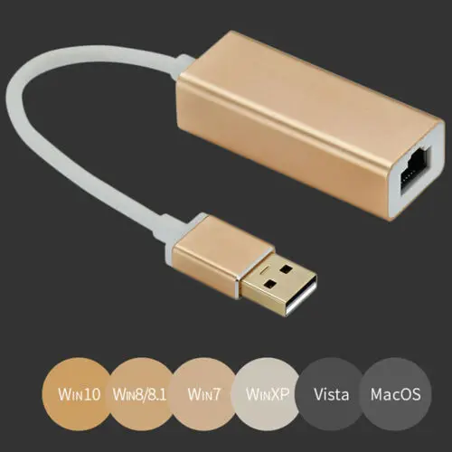 USB 2 0 Мужской к RJ45 Ethernet Женский Кабель адаптер LAN сетевой для Apple MacBook Air Mac ноутбука