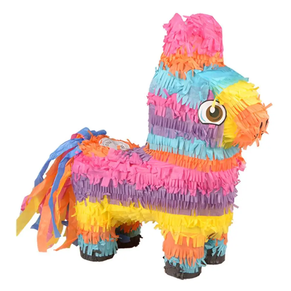 Осел Pinata Дети День рождения Тематические вечерние поставки украшения игра