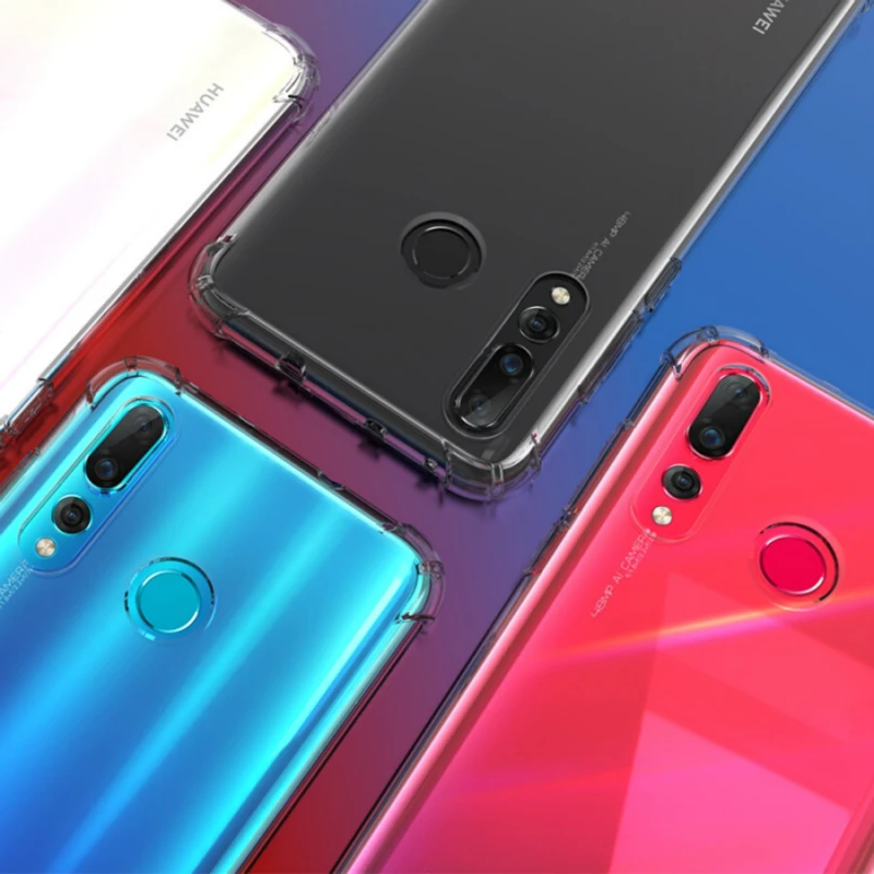 Clear TPU Case for Huawei On Honor 8A 8C 10 9Lite 6X 7X V20 P20 P30 lite Pro Nova3 3i 4 Y9 Y6 2018 Mate10 20Lite Shockproof |