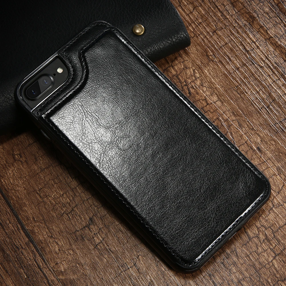 Kisscase флип-Чехлы кожаный чехол-бумажник для iPhone 11 Pro XR XS MAX X 7 8 6 6S Plus винтажные чехлы