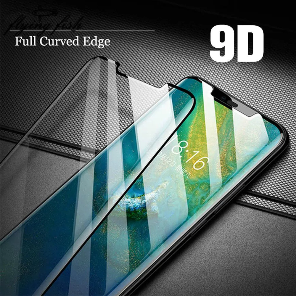 Пленка 9D закаленное защитное Стекло на Honor 8X Экран протектор для huawei P20 Lite Pro P Smart
