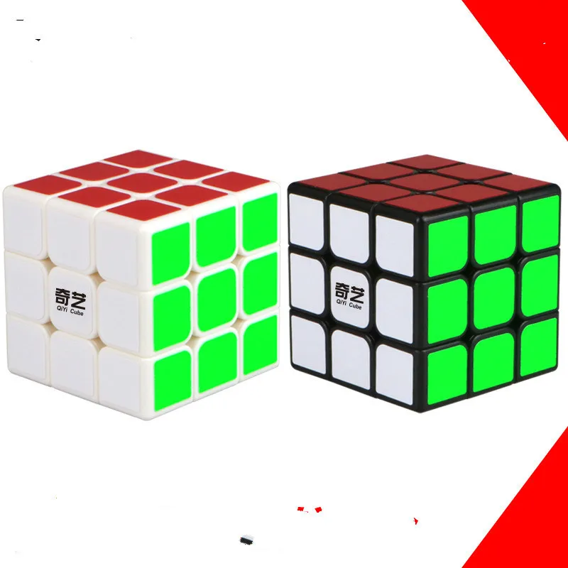 Qiyi Профессиональный 3x3x3 6 0 см Скорость игрушки для детей Пластик
