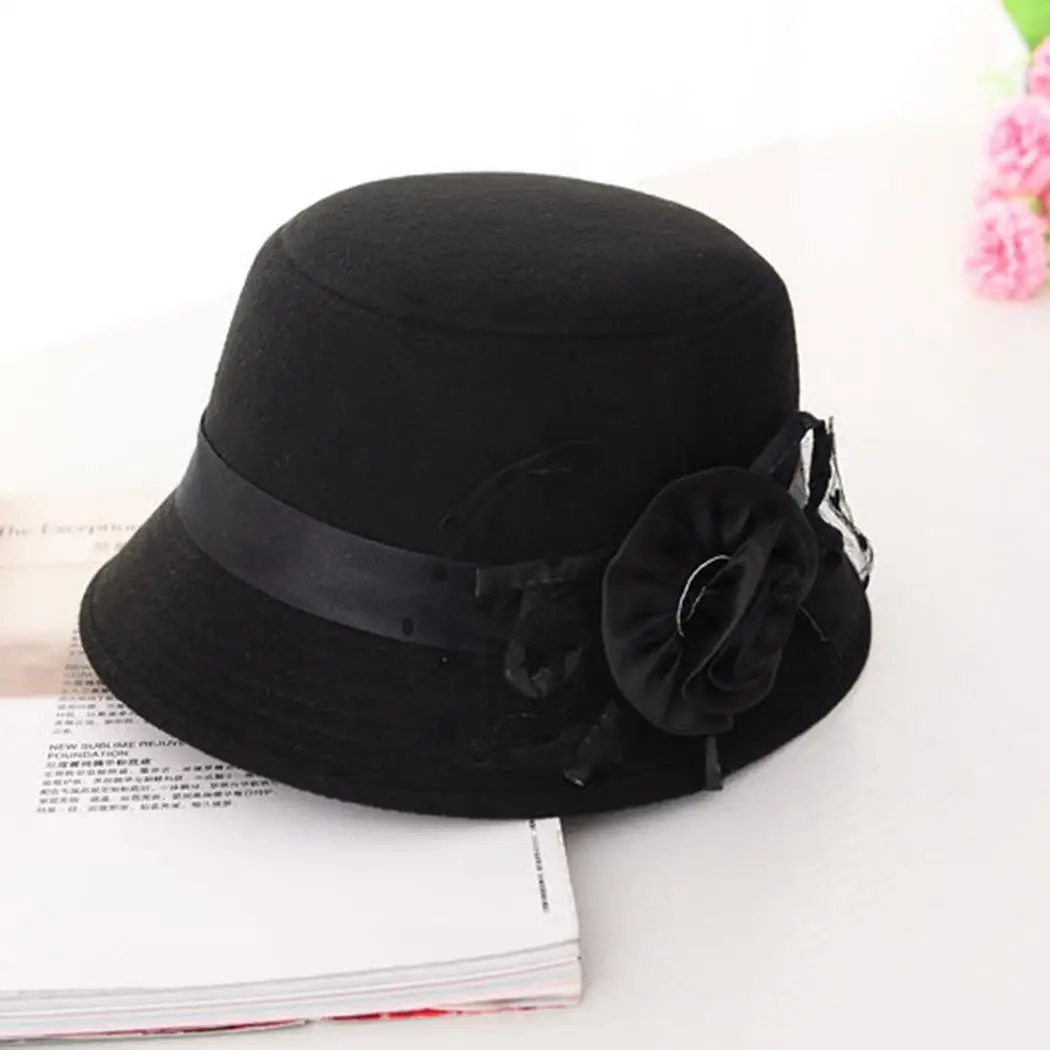 Широкая Женская Весенняя шляпа кружевная винтажная зимняя повседневная