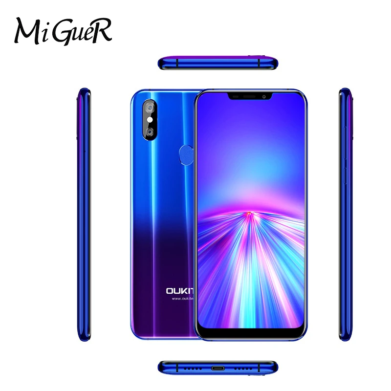 OUKITEL U23 6 18 &quotNotch Display мобильный телефон Android 8 1 MTK6763T Helio P23 Octa Core 6G + 64G беспроводной