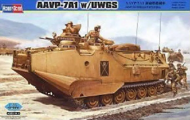 Hobbyboss модель комплект 1/35 82412 AAVP-7A1 w/UWGS