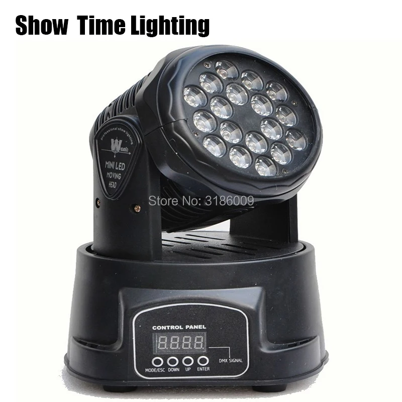 

High bright Mini LED Moving Head Light 7Pcs RGBW Led Lamp Wash Effect For Stage DJ Bar Club Disco Wash Background