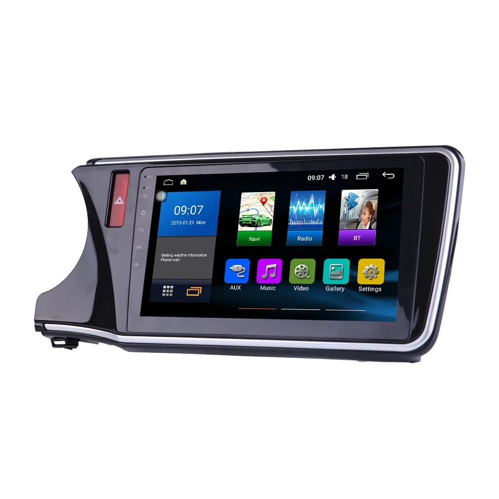 Восьмиядерный 1024*600 Android 8 1 автомобильный DVD GPS навигационный плеер Deckless стерео для