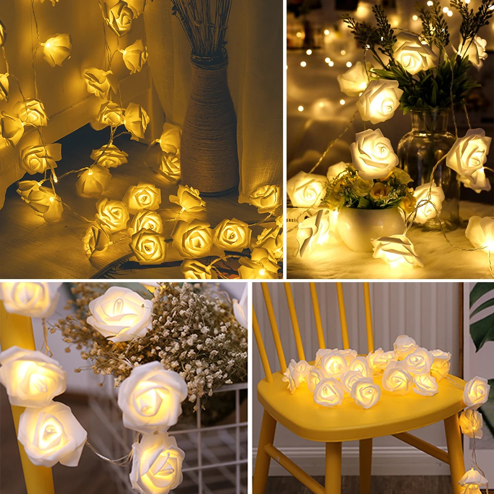 

2 Modes Led Strings light 2.5M 100 Copper Wire 3XAA Battery Operated Christmas Wedding Party Decoration LED String Fairy Lights