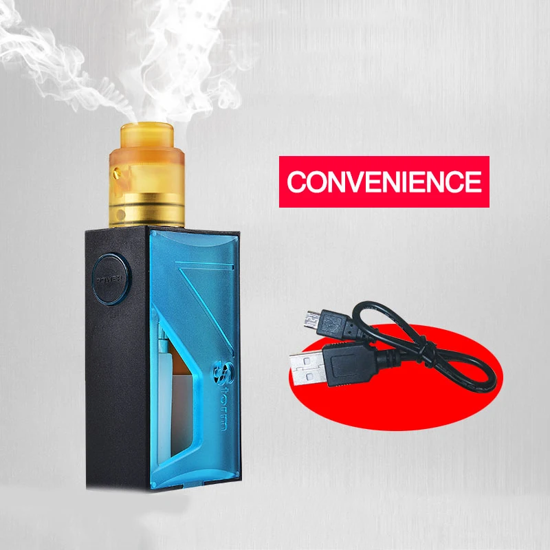 Vapor Storm Raptor Squonk Mod безопасная прошивка Vape BF коробка Электронная сигарета 5 мл