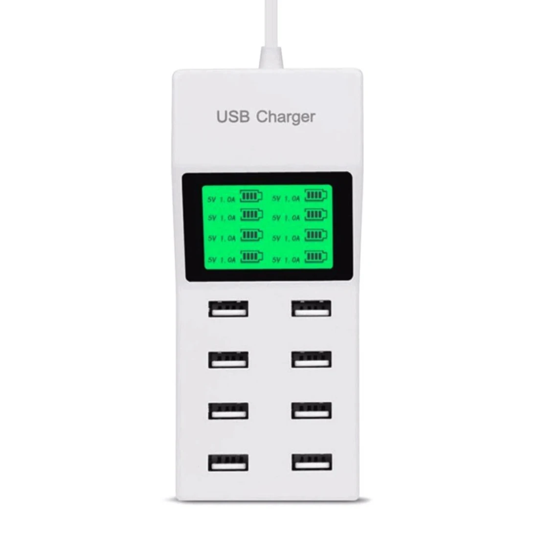 8 Порты и разъёмы зарядка через usb концентратор мульти Зарядное устройство USB для