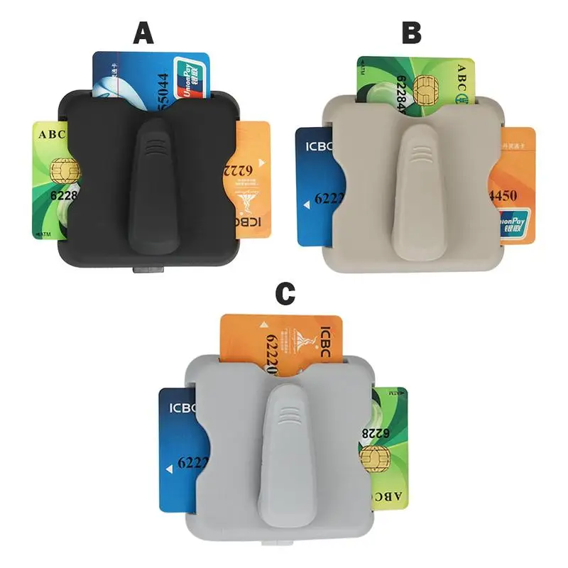 Автомобильный держатель карты парковки высокоскоростная IC карта клип