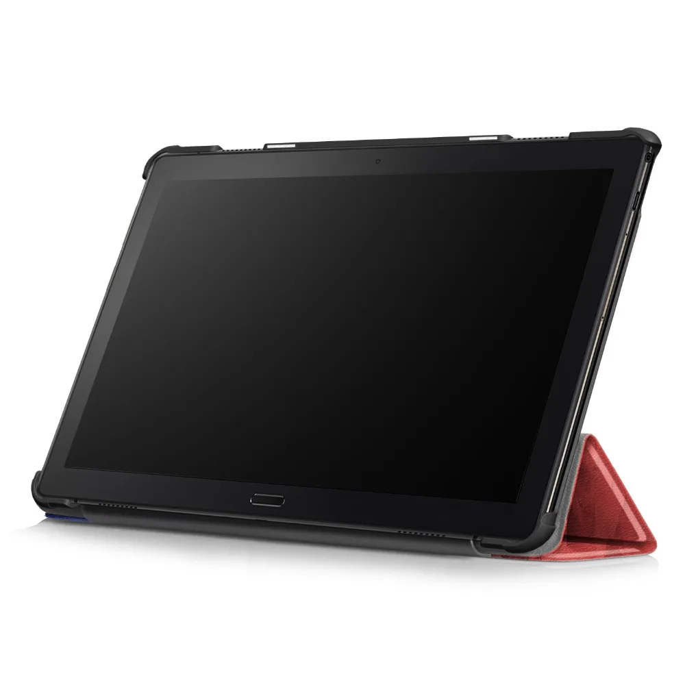 Магнитный складной чехол книжка для Lenovo Tab P10 Женский умный подставка защитный