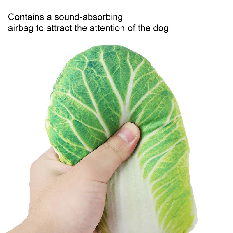 New Pet Simulation Food Sound Toy Dog Play Chew Bite Plush Toys Chicken Leg Eggplant Shrimp Vegetable Egg Pets Supplies 1Pc|Игрушки для