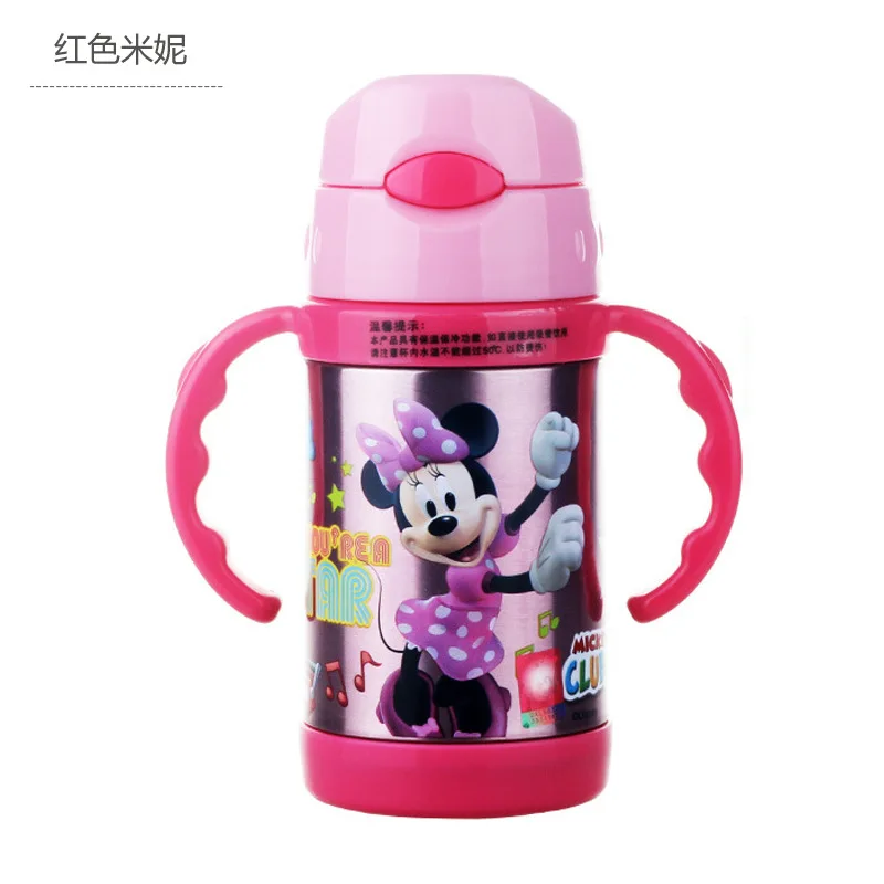 Новинка 2021 милая мультяшная чашка Disney с анимацией кружка из нержавеющей стали