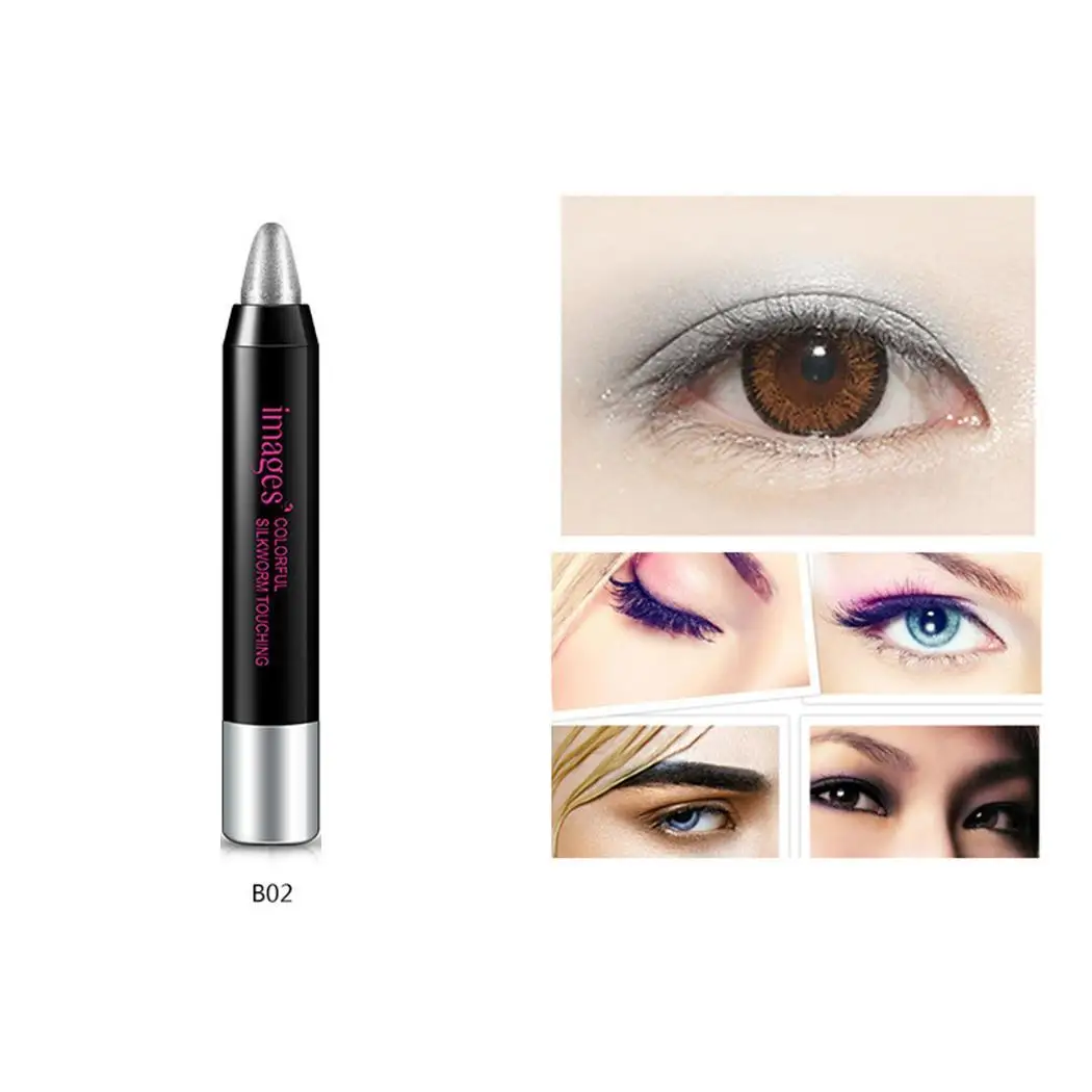 Женская мода waterproof Long-Стойкая подводка для глаз Silkworm Китай мазка 3 8g Eye Shadow Pen |