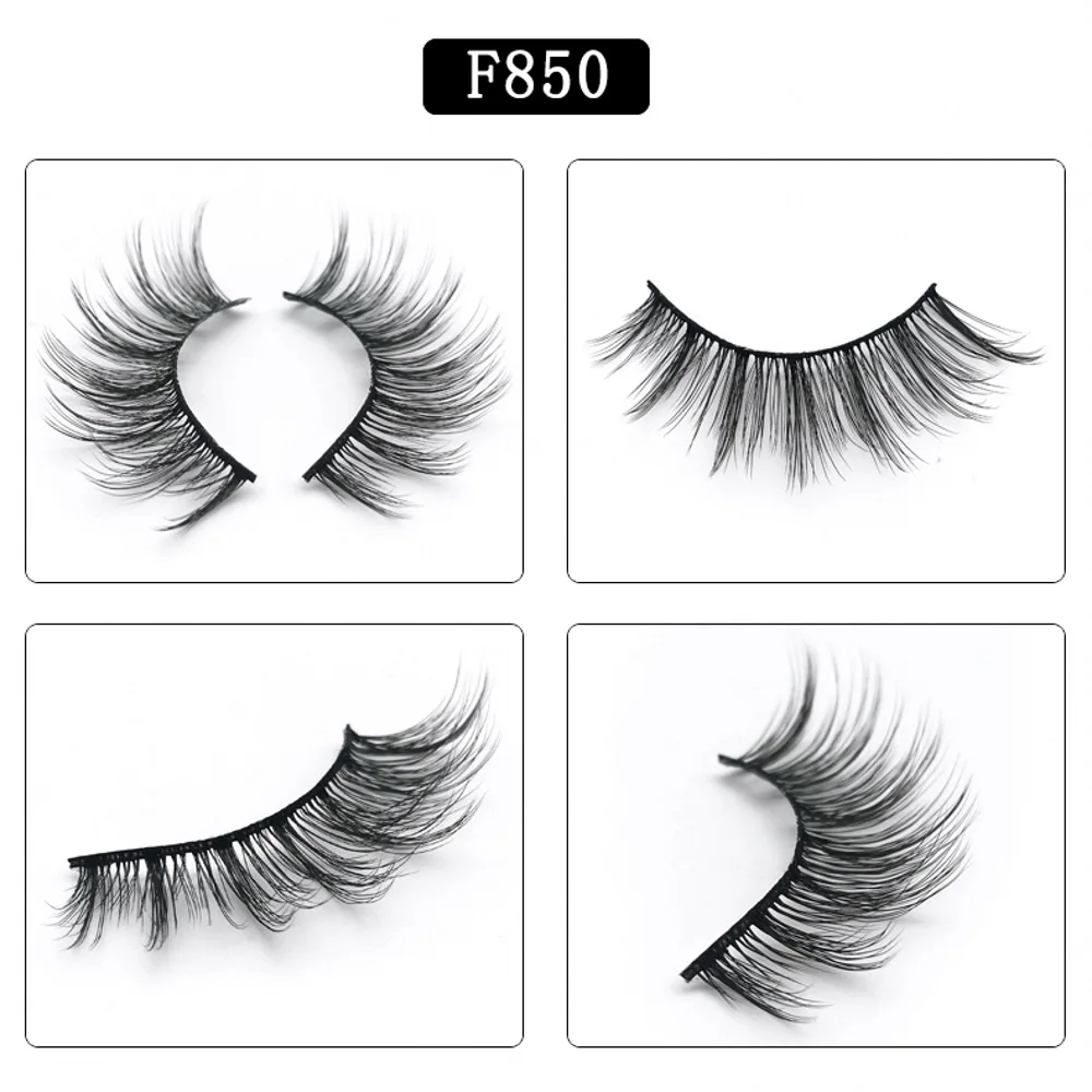 Ресницы Накладные норковые 3dlashes отдельные натуральные драматические тонкие