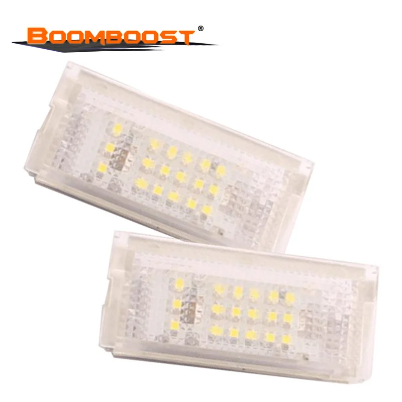 Лампа для освещения номерного знака 2 шт./лот 18 светодиодов 3528SMD Ярко белый