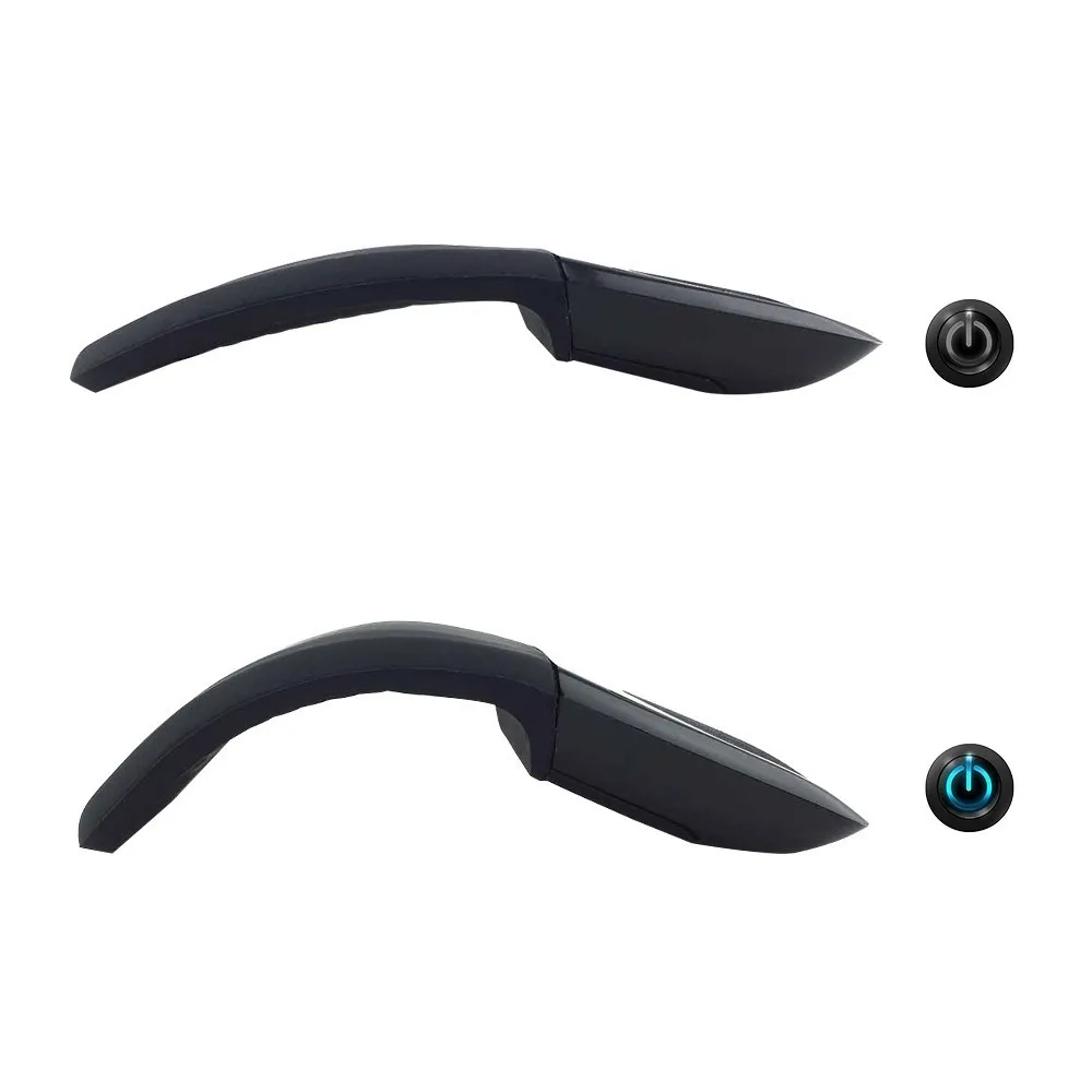 CHYI Arc Touch Bluetooth мышь Беспроводная складная оптическая 1200 точек/дюйм складной