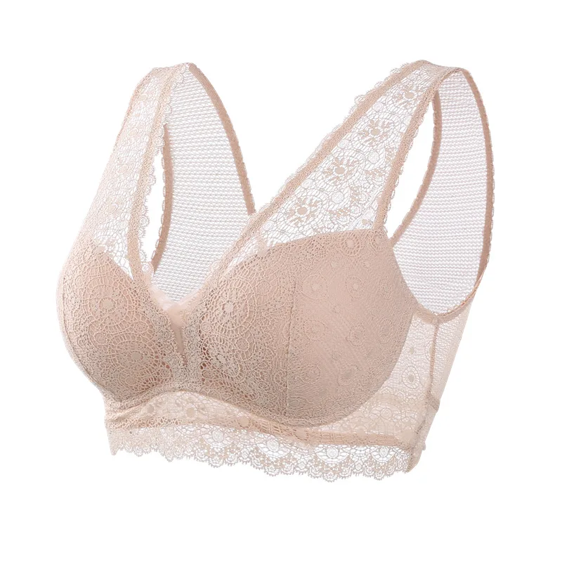 Женский кружевной бюстгальтер с чашками пуш-ап большие размеры | Женская одежда